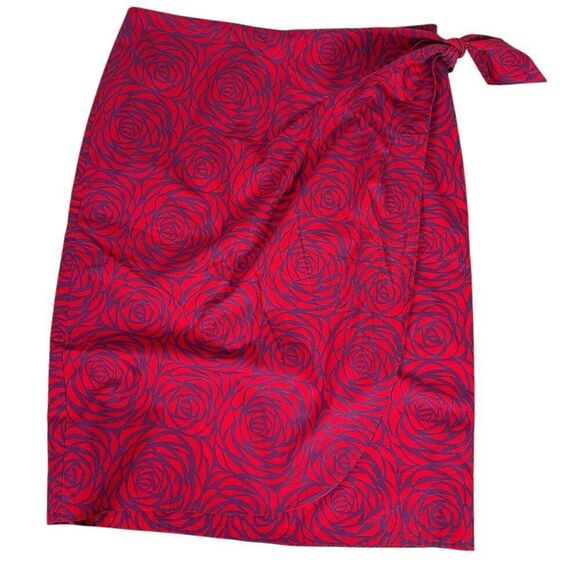 Boden Faux Wrap Tie Side Skirt size 10L - Picture 6 of 13